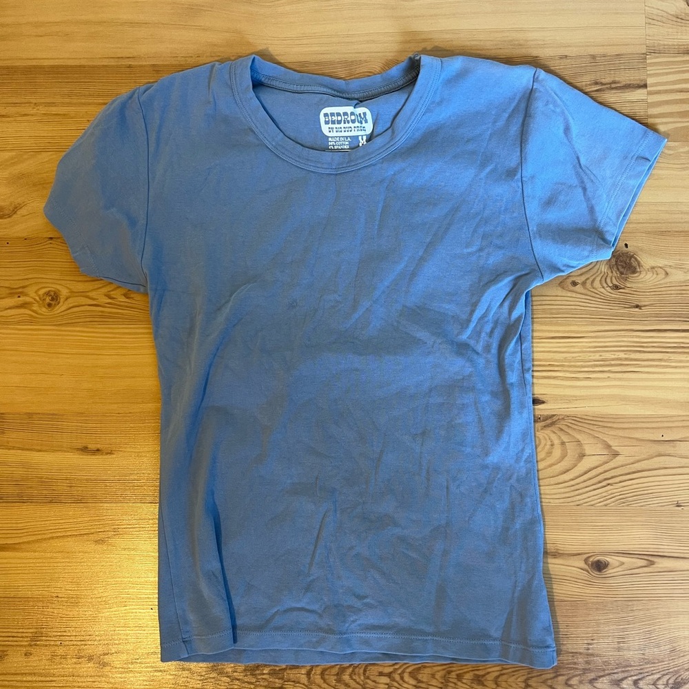 Big Bud Press Sky Blue Short Sleeve Tee